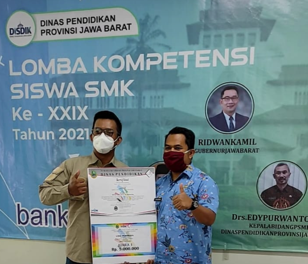 Penutupan LKS SMK 2021. Selamat kepada para juara yang mewakili Jawa Barat di Tingkat Nasional