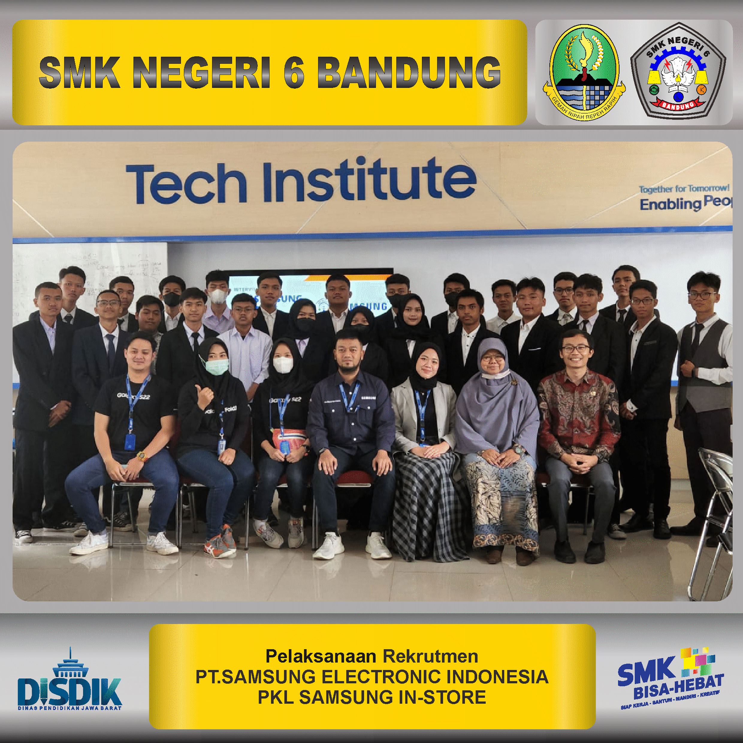 Pelaksanaan Rekrutmen Kelas Industri PT.SAMSUNG ELECTRONIC INDONESIA PKL SAMSUNG IN-STORE