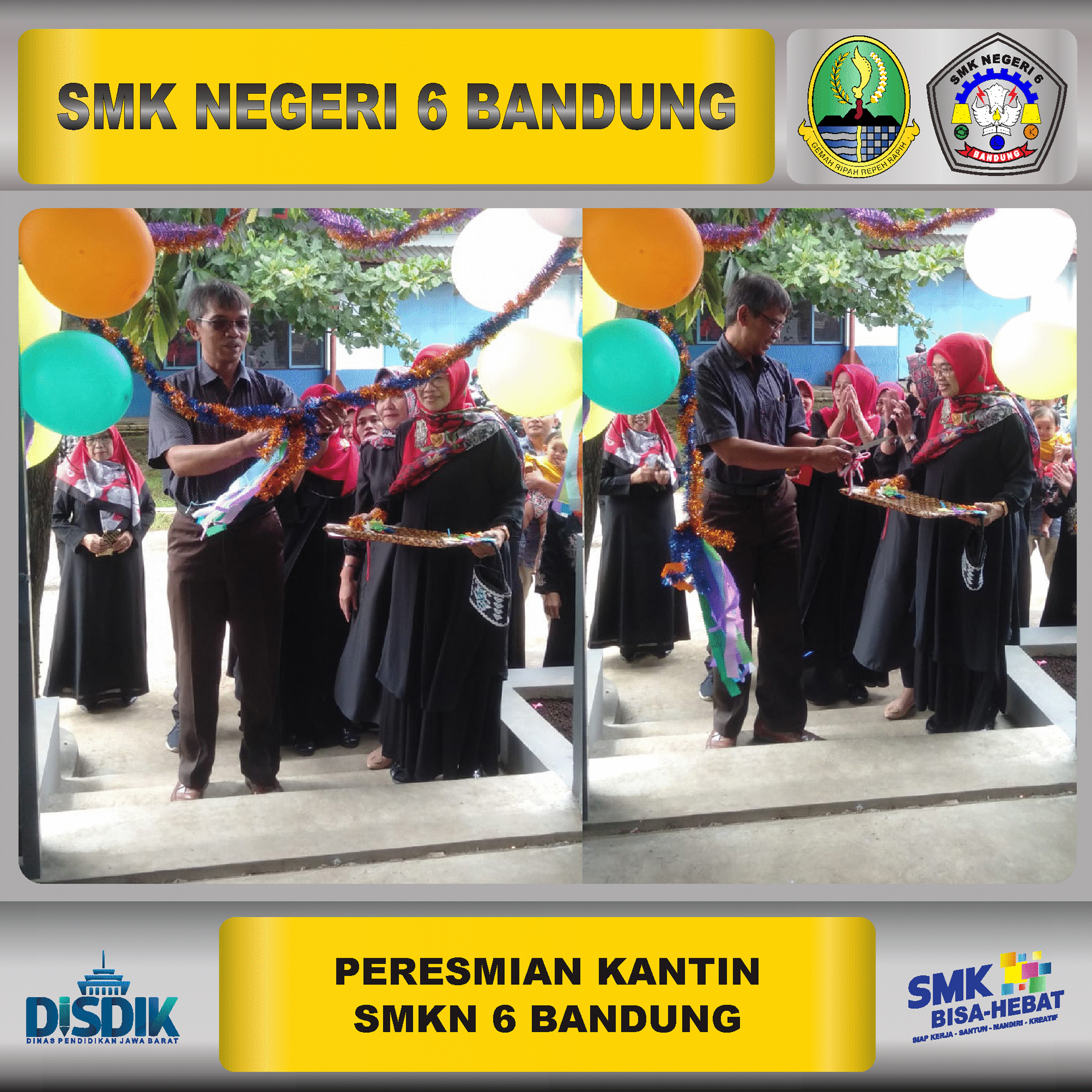 Peresmian Kantin SMK Negeri 6 Bandung