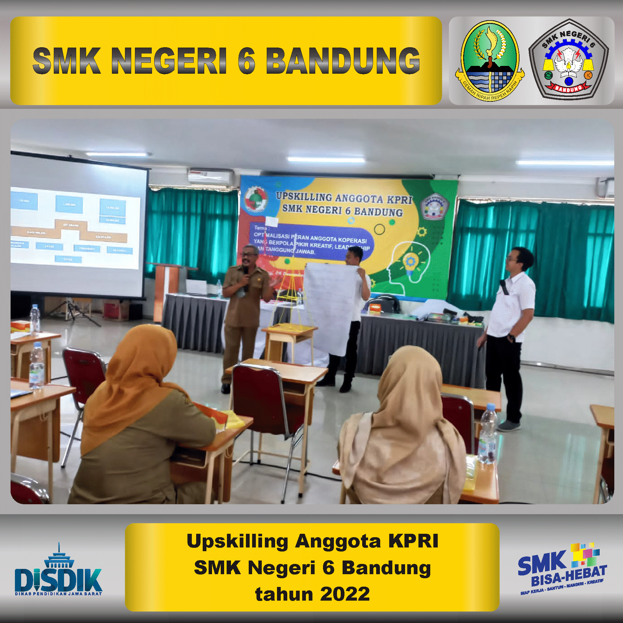 Upskilling Anggota KPRI SMKN 6 Bandung Tahun 2022